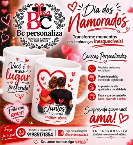 Canecas personalizadas 