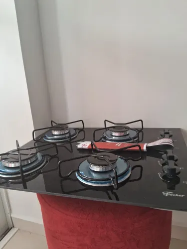 Cooktop Fisher 4 bocas, novo, na caixa e na garantia.
