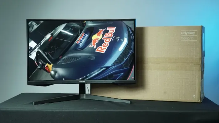 Monitor Gamer Samsung Odyssey G5 27"- 21x no cartão - Loja Física