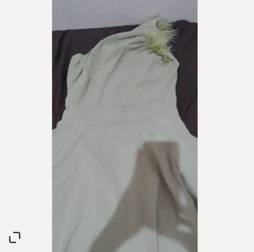 Vestido verde ciano novo - usado 1 vez
