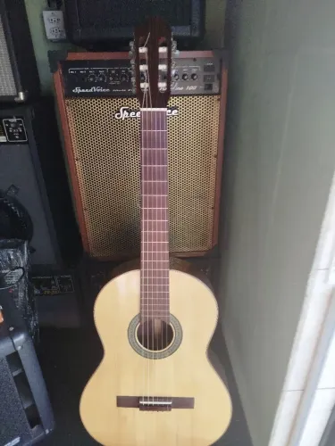 (VIOLÃO ACÚSTICO CLÁSSICO LUTHIER LUCIANO BORGES EM JACARANDÁ)