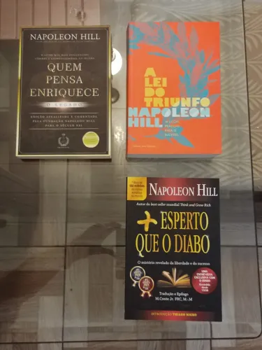 Coleção Napoleon Hill 3 Volumes