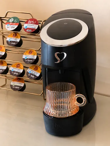 Cafeteira três corações touch