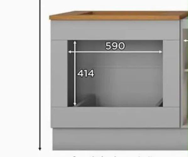 ARMARIO PARA COOKTOP 4 BOCAS E FORNO