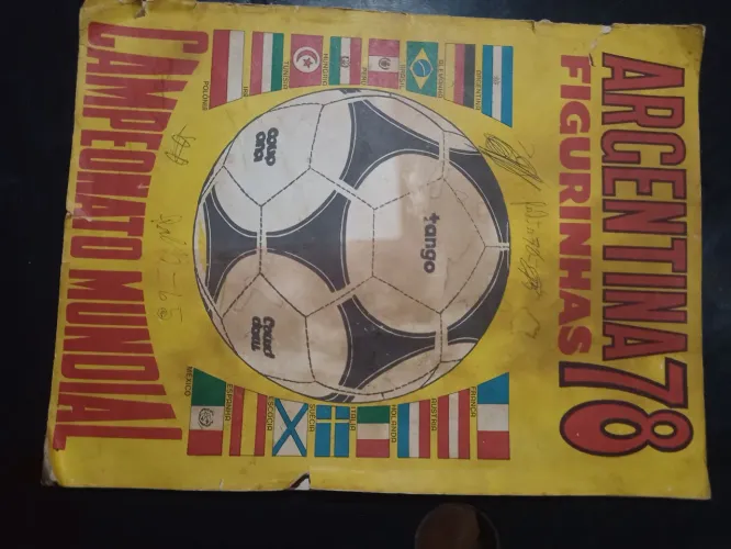 Álbum copa do mundo 1978 Argentina