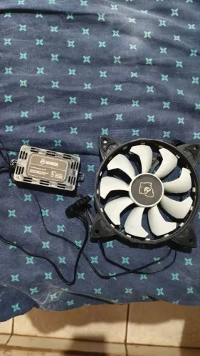 Fan Ventoinha Mancer RGB com controladora