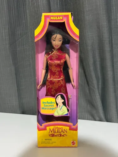 Boneca Barbie Mulan Vintage original Mattel Disney