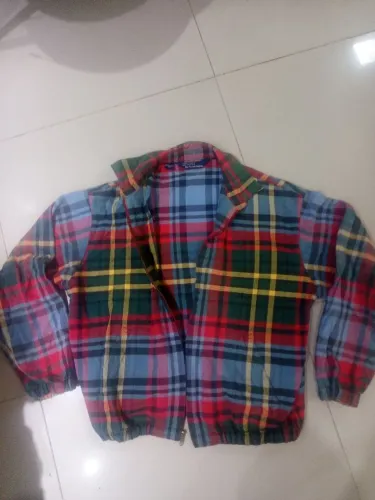 Jaqueta xadrez marca Polo by Ralph Lauren Original