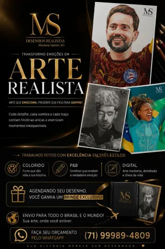 Arte Realista para Quadros Decorativos