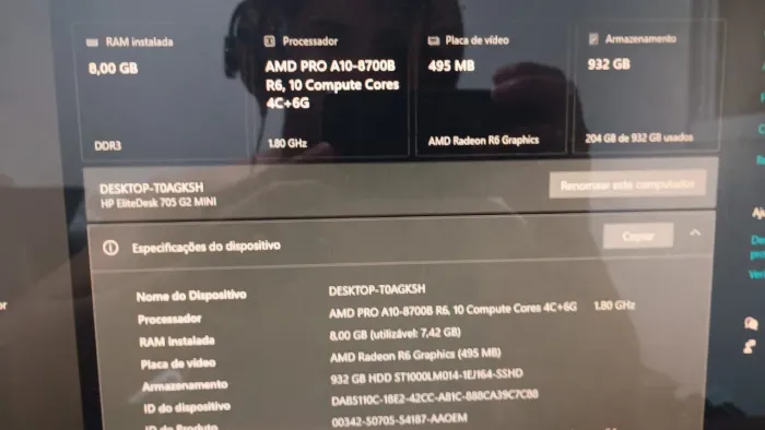 Computador HP