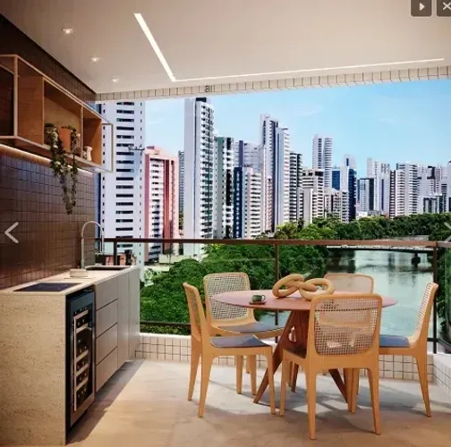 Imóvel para venda possui 128 metros quadrados com 4 quartos em Madalena - Recife - PE