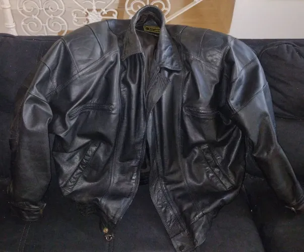 Jaqueta de Couro Original Boliviana
