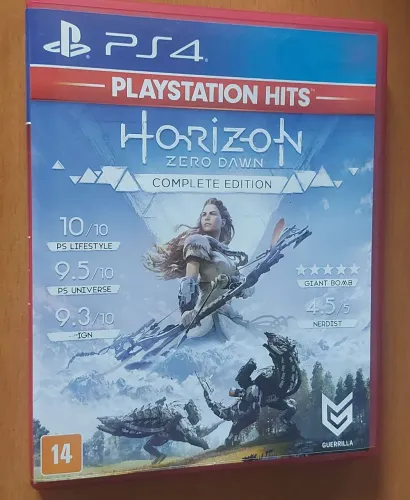 Horizon Zero Dawn complete edition ps4 midia física