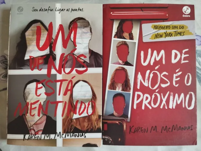 Kit livros Um de nós está mentindo
