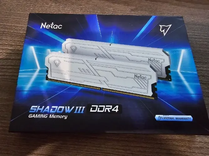 Memória Ram Netac Shadow III DDR4 2 x 8GB 3200 MHz CL 16