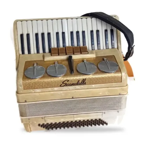 Acordeão Scandalli Vintage 80 Baixos - Feito na Itália
