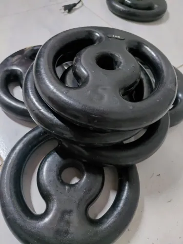 anilhas emborrachada 5kg