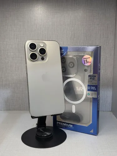 IPHONE 15 PRO (BRINDE: CAPINHA + PELÍCULA FOSCA JÁ APLICADA)