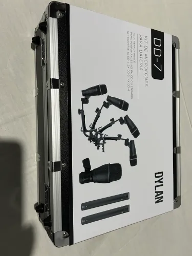 Microfone pra bateria