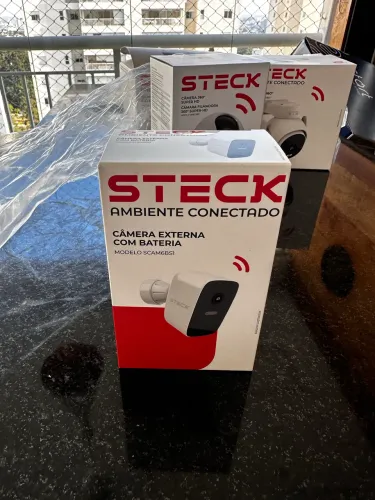 câmara de vídeo bateria wi-fi full HD Steck
