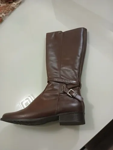 Bota couro legítimo Stiletto