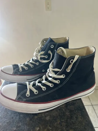 All Star converse preto cano alto