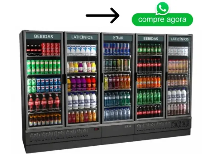 Refrigerador de Bebidas 5 Portas Polar 220V