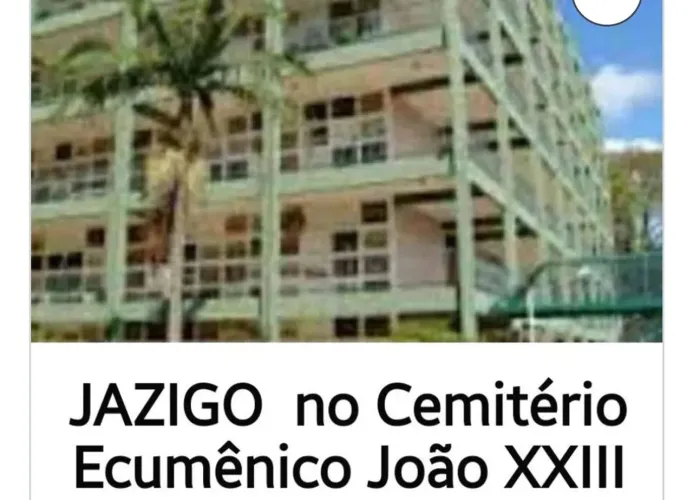 Jazigo no Cemitério Ecumênico João XXIII.