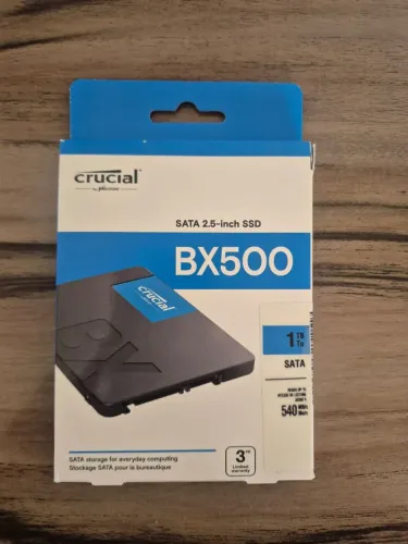 SSD CRUCIAL 1Tb BX500 LACRADO!