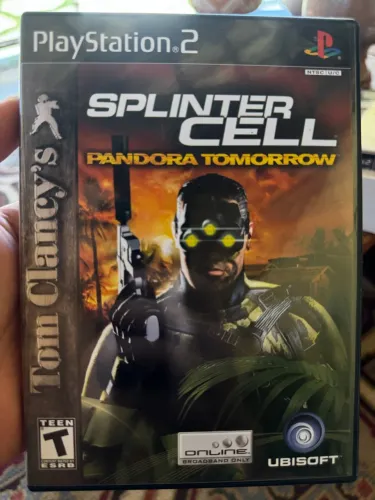 Splinter Cell: Pandora Tomorrow Original - PS2 + Manual