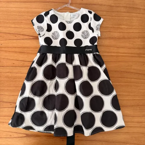 Vestido festa luxo infantil Momy - tam 4