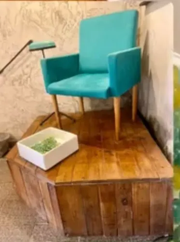 Deck para atendimento de pedicure