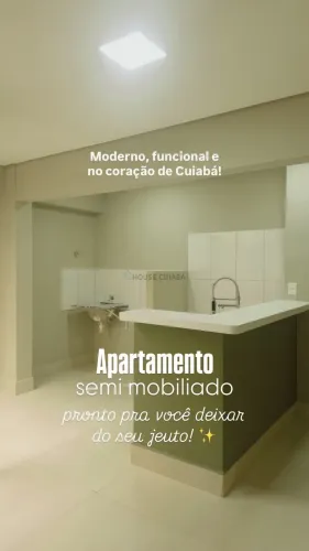 Apartamento Semimobiliado para alugar no Dom Aquino!