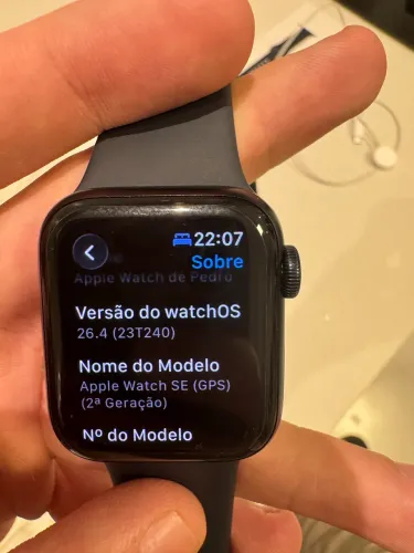 Apple Watch Se2 - 100% de bateria