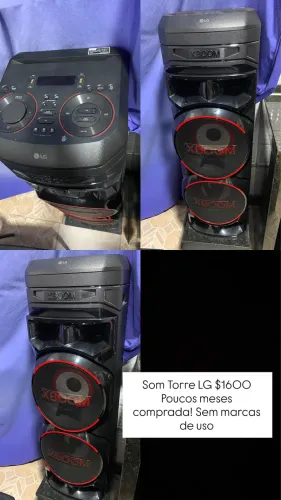 Vendo Som torre LG