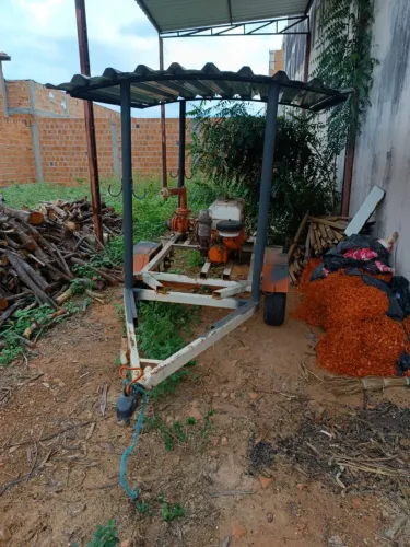 Motor Tobata ,bomba d'água e carretinha