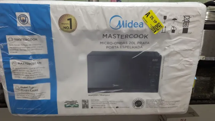 Microondas Midea 20L 127 volts lacrado