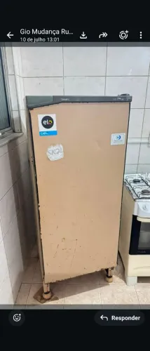 Geladeira e fogão