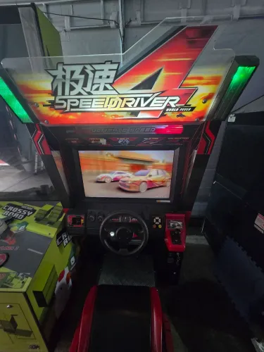 Fliperama Arcade Corrida Speed Driver 4