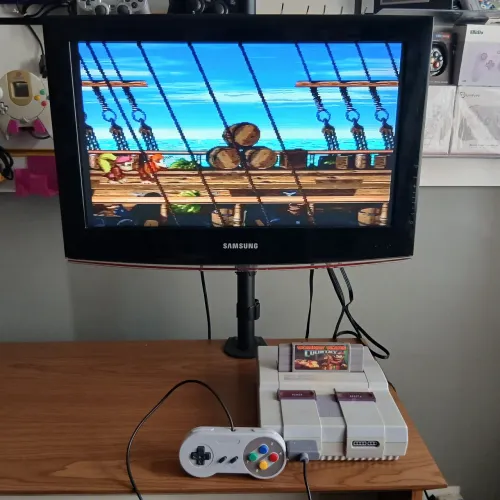 SUPER NINTENDO COM JOGO
