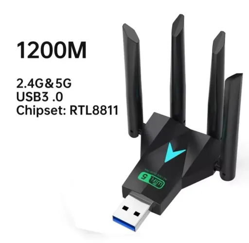 Adaptador Wi-Fi Dual Band (Novo)