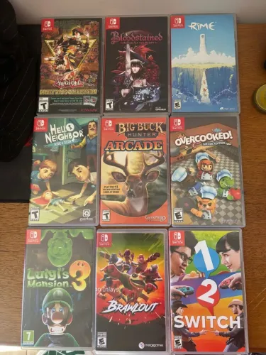 Jogos de nintendo Switch