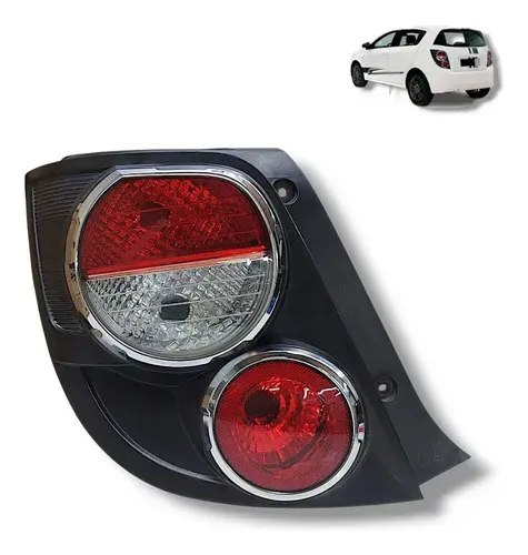 Lanterna Traseira Gm Sonic Hatch 2012 2013 2014 Esquerda  Esquerdo/motorista Vermelho