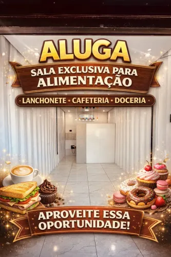 Salão Comercial Ideal para Doceria , lanchonete ,Cafeteria 