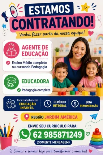 Contratação imediata