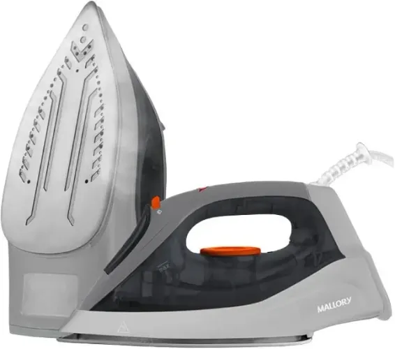Ferro Mallory Jupiter Maxx 2 em 1: A Seco ou a Vapor - Base Antiaderente, 24 Saídas de Vap