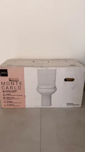 Vaso sanitário com kit completo