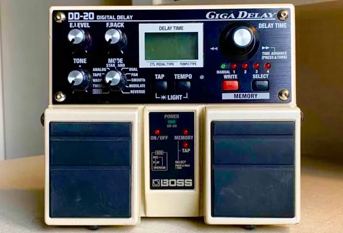 Pedal delay DD20 Boss