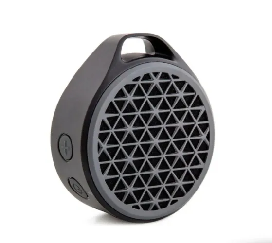 Caixinha de som Logitech X50 (cor cinza)<br>Bluetooth <br>Usada<br>Dimensões: 97,5 x 85,7 x 38,3 mm