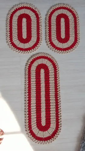 Tapete de crochê 